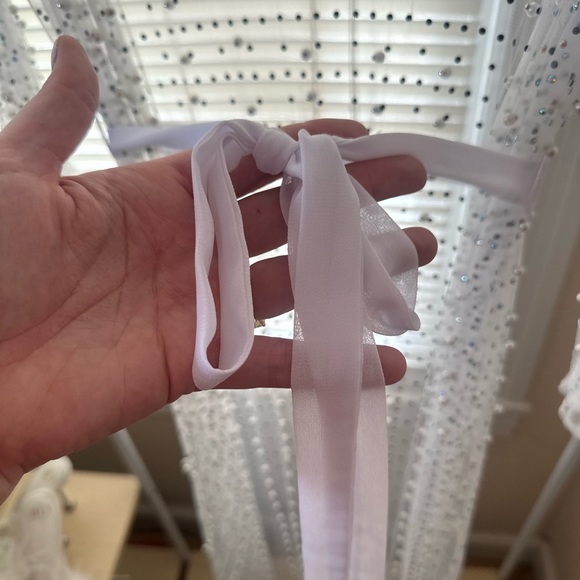 Beach Bunny Late Nights mesh Cardigan SZ Large - Picture 2 of 6